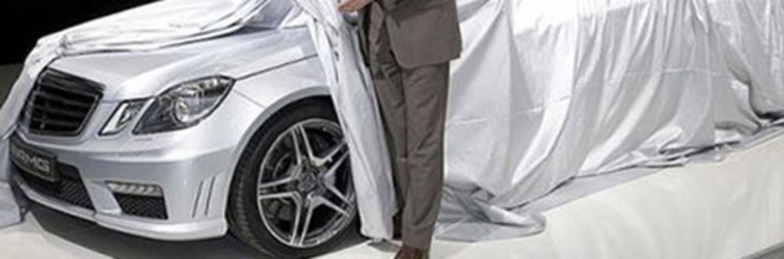 Presentatie: Mercedes E 63 AMG – Mercedes onthult stukje van de E 63 AMG