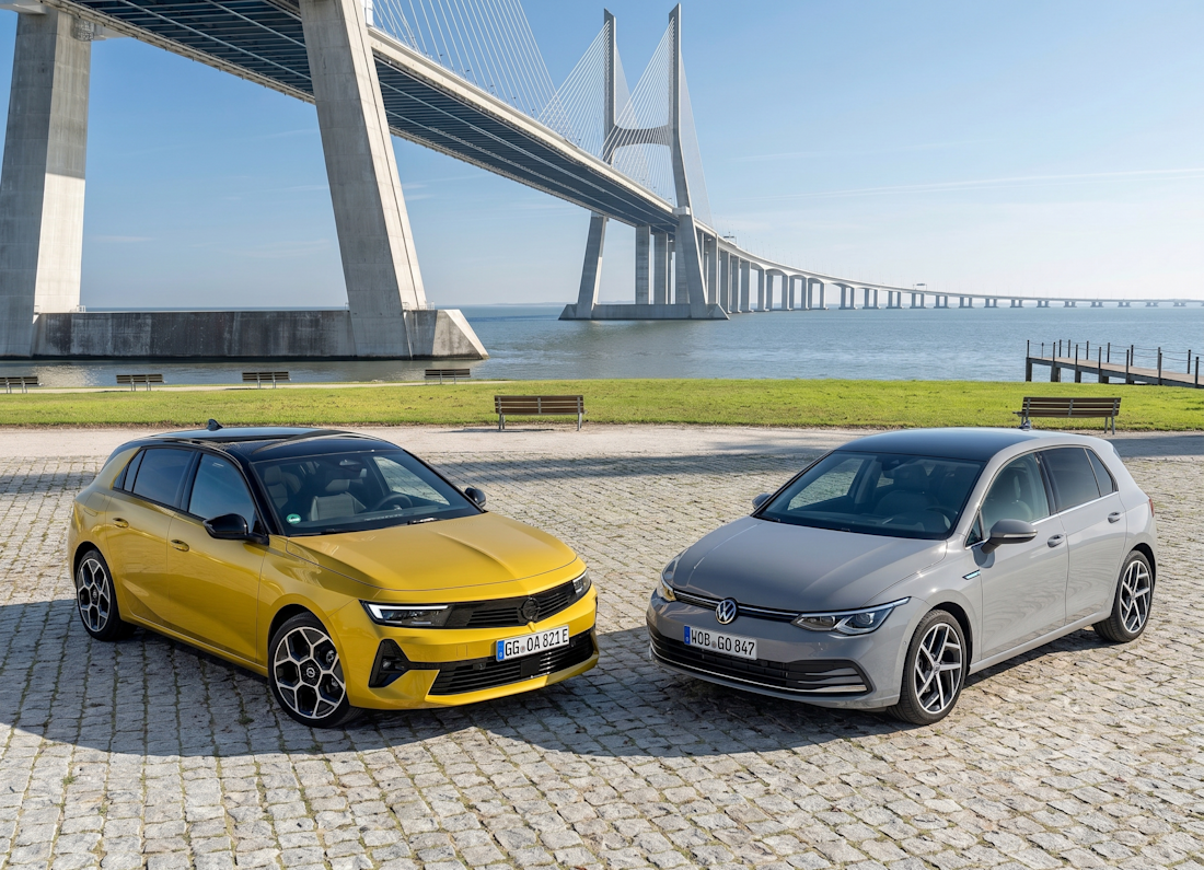 VW Golf 8 oder Opel Astra L im Vergleich: Das ewige Duell der Kompaktklasse. Welches Auto ist besser?