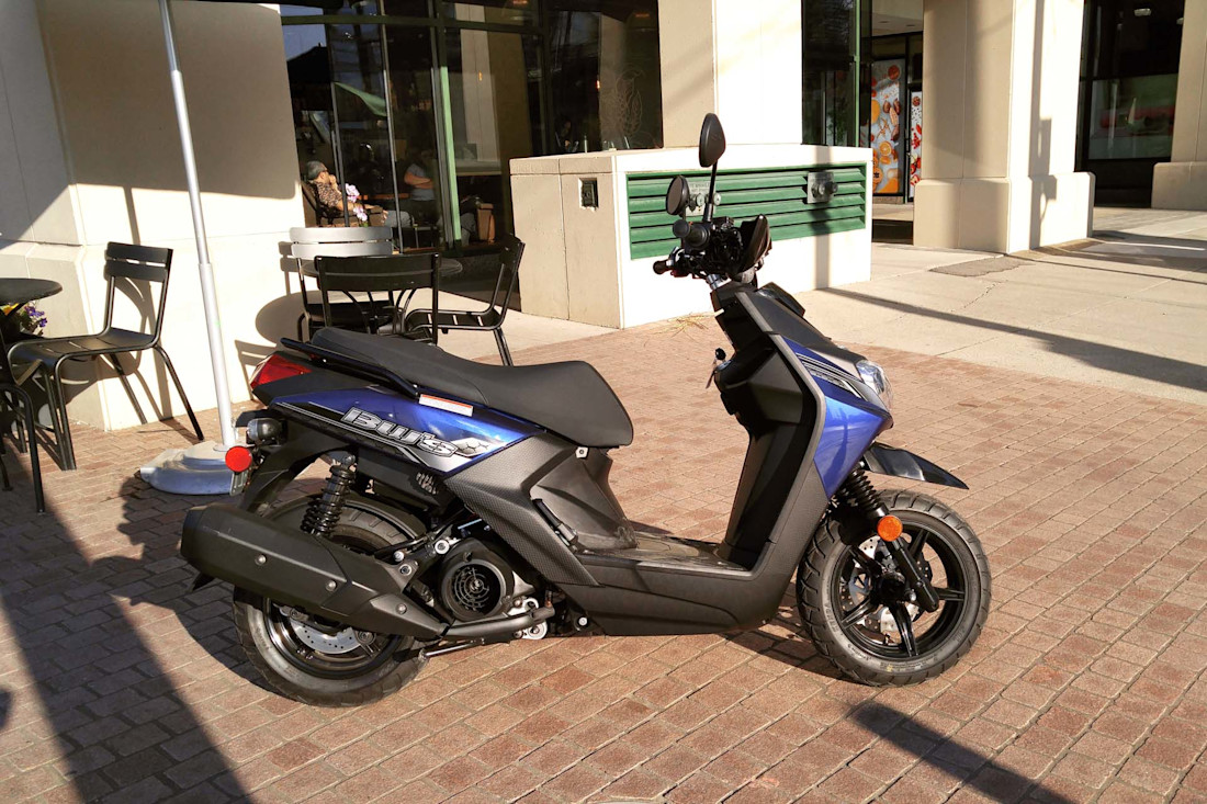 Test Ride: Yamaha BWS 125 Scooter
