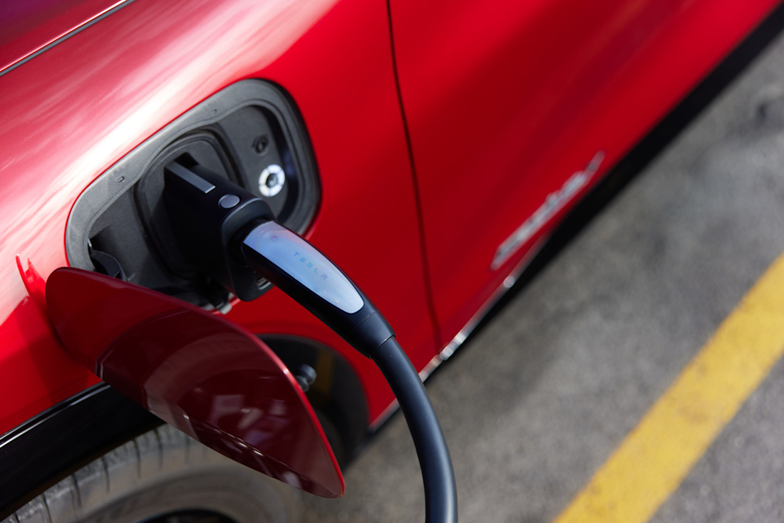 Le réseau de bornes Tesla désormais accessible aux propriétaires de Ford Image