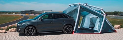 Rapport: Audi Q3 outdoor – Camping Durch Technik