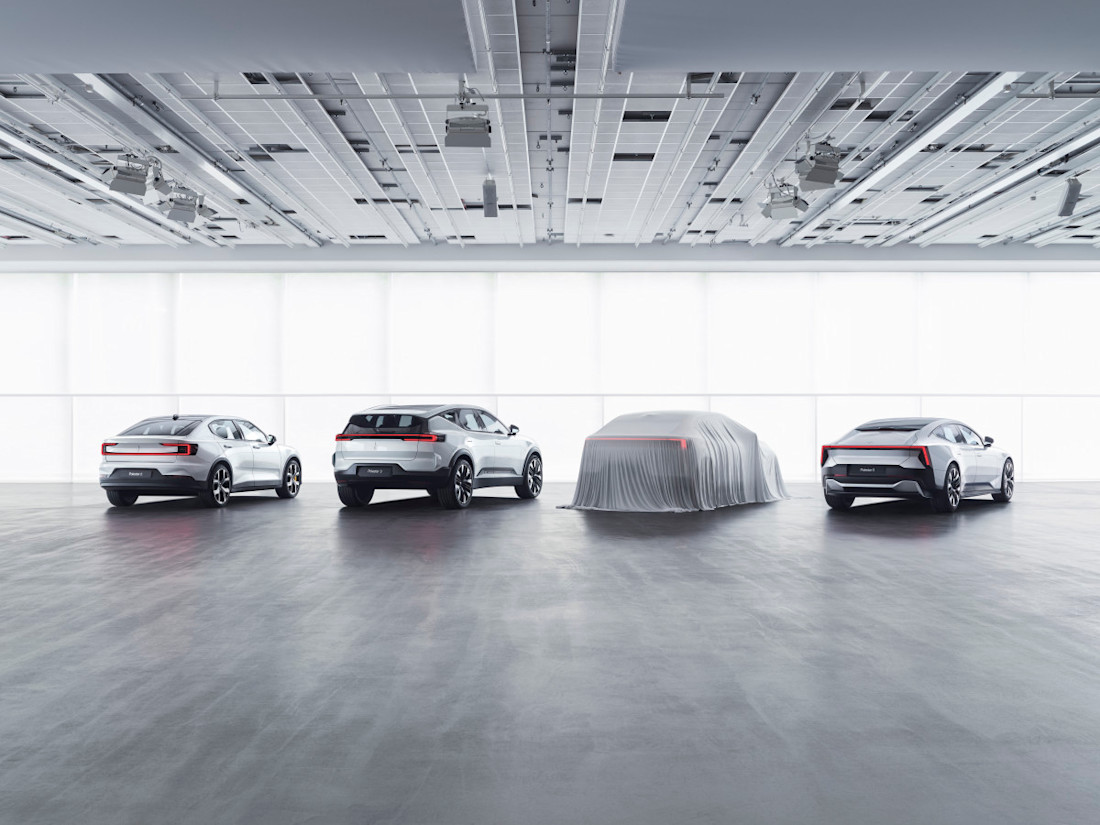 Polestar huidig gamma + toekomst