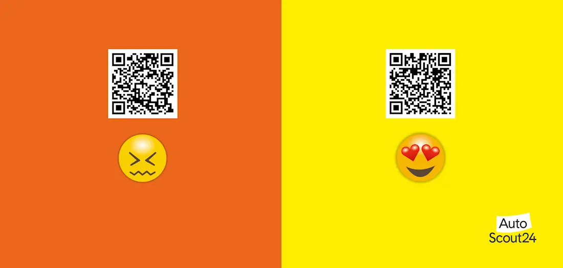 AutoScout24 Kampagne QR