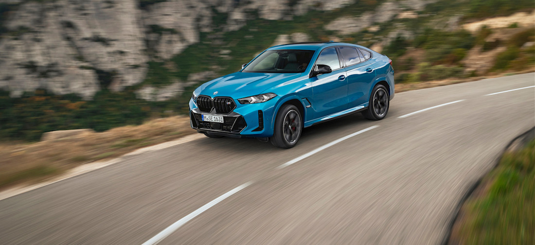 Le BMW X6 passe aussi sur le billard : hybride mais pas rechargeable