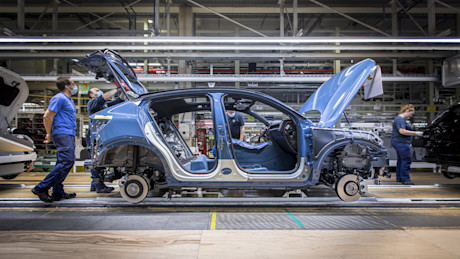 287331 Volvo Cars starts production of C40 Recharge in Ghent Belgium