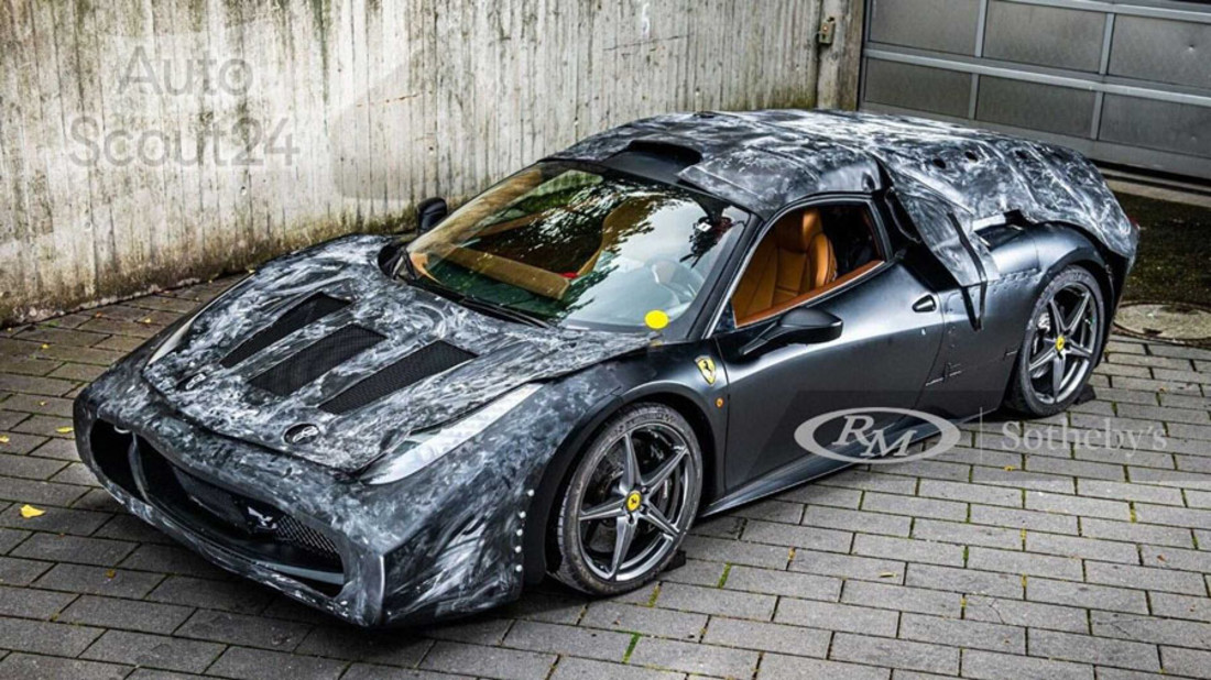 Una mula del Ferrari LaFerrari, a subasta: ¡máxima expectación!