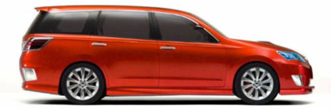 Presentatie: Subaru Exiga concept – Zevenzits crossover