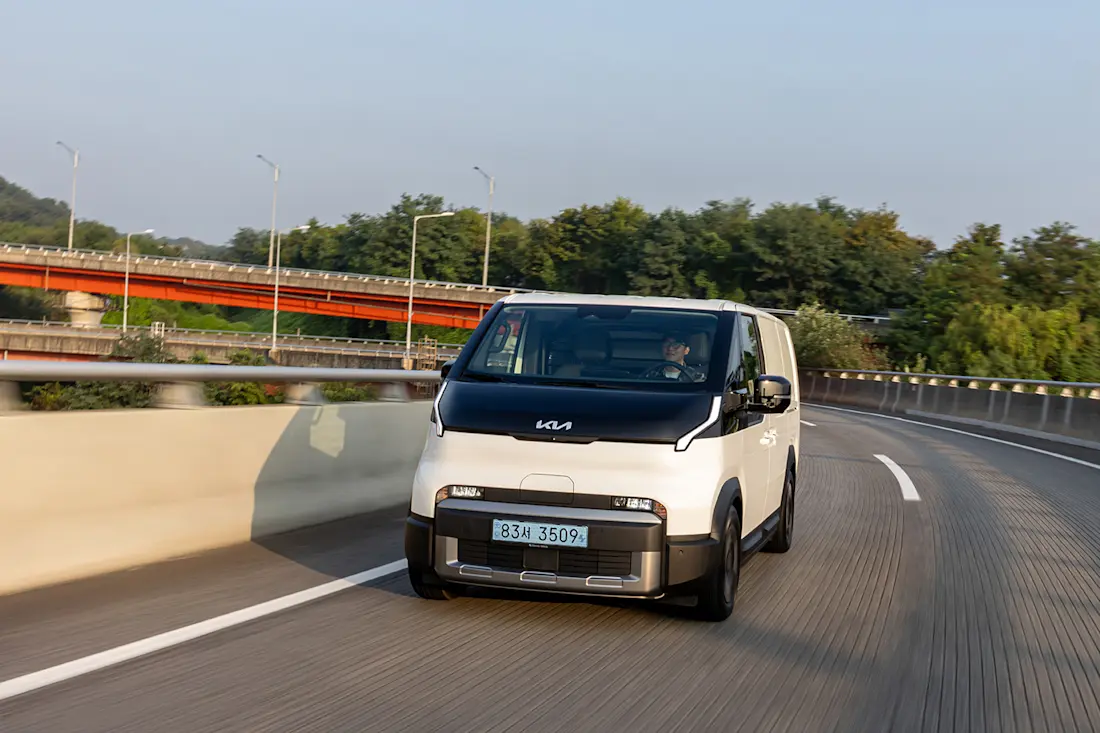 2026 Kia PV5 Preview and First Drive: New EV Cargo Van Focuses on Flexibility and Practicality Image