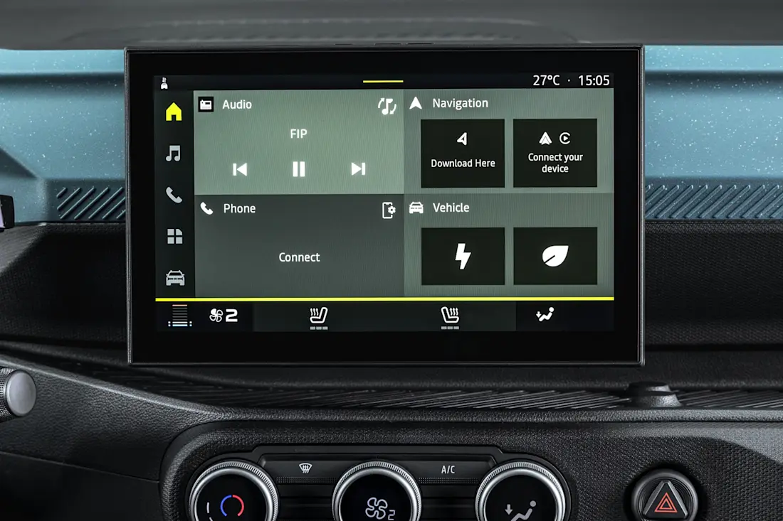 2027 Dacia Spring Interior Wallpaper 8