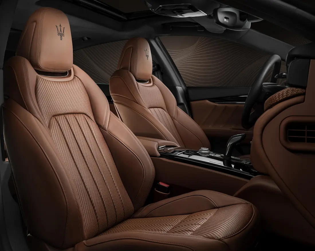 Maserati Quattroporte Royale - interni ZEGNA
