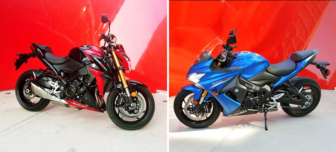 Editorial 00 jb suzuki gsx s1000 vs suzuki gsx s1000f