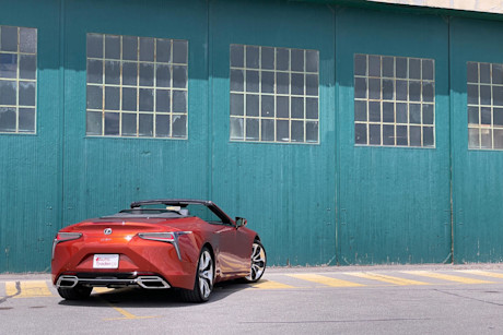 Editorial 2022 lexus lc 500 convertible 13 ct