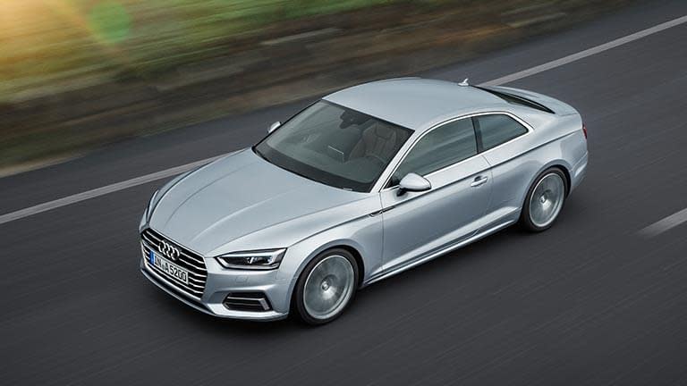 Audi A5 vedere de sus