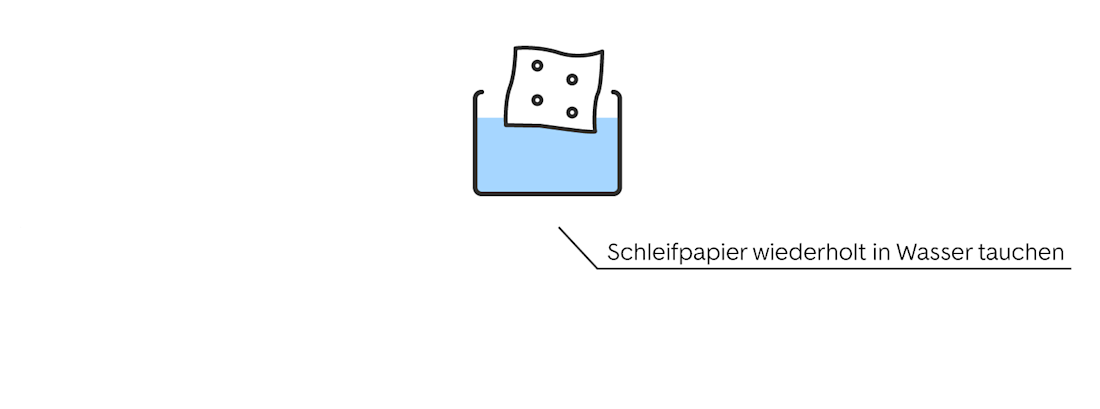 Scheinwerfer mit Schleifpapier aufbereiten - Schritt 2 Scheinwerfer mit Schleifpapier aufbereiten - Schritt 2