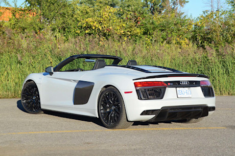 Essai routier : Audi R8 Spyder V10 Plus 2018 Image