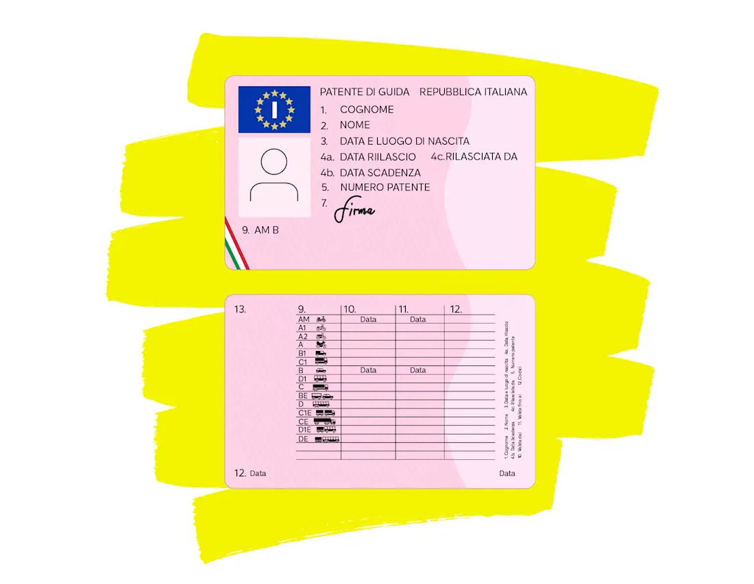 Numero patente di guida