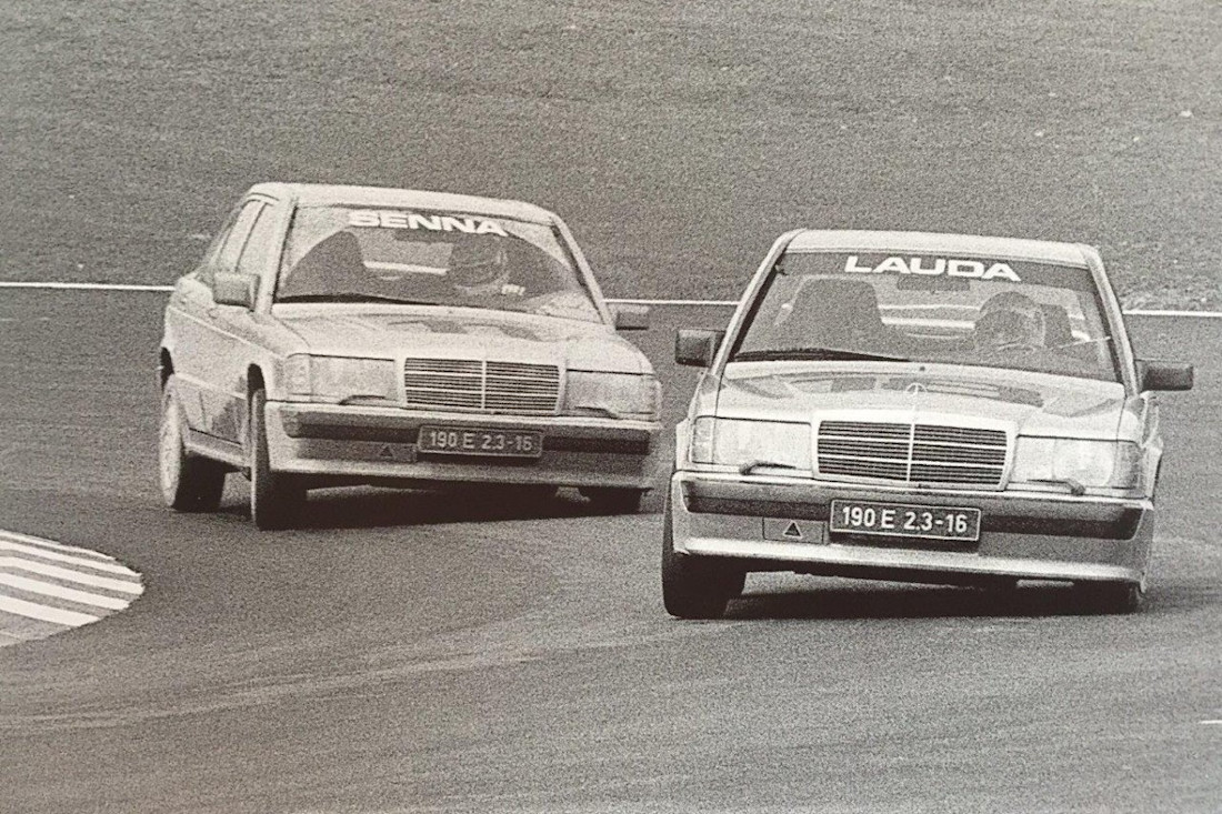 El icónico Mercedes 190E 2.3-16 de Niki Lauda puede ser tuyo