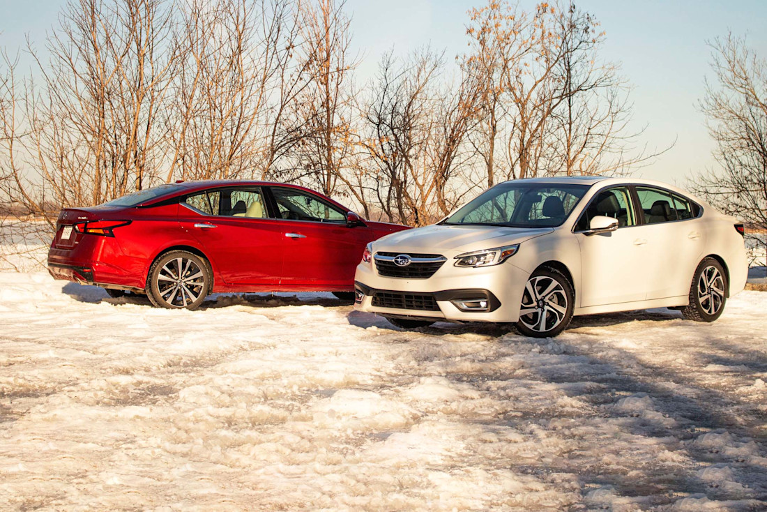 Nissan Altima 2020 contre Subaru Legacy 2020 : match comparatif Image
