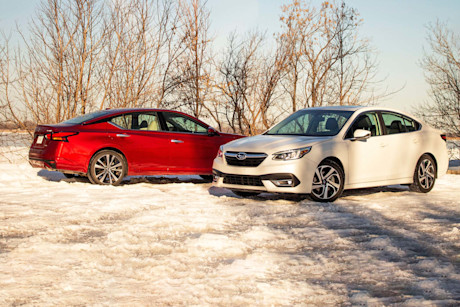 Nissan Altima 2020 contre Subaru Legacy 2020 : match comparatif Image