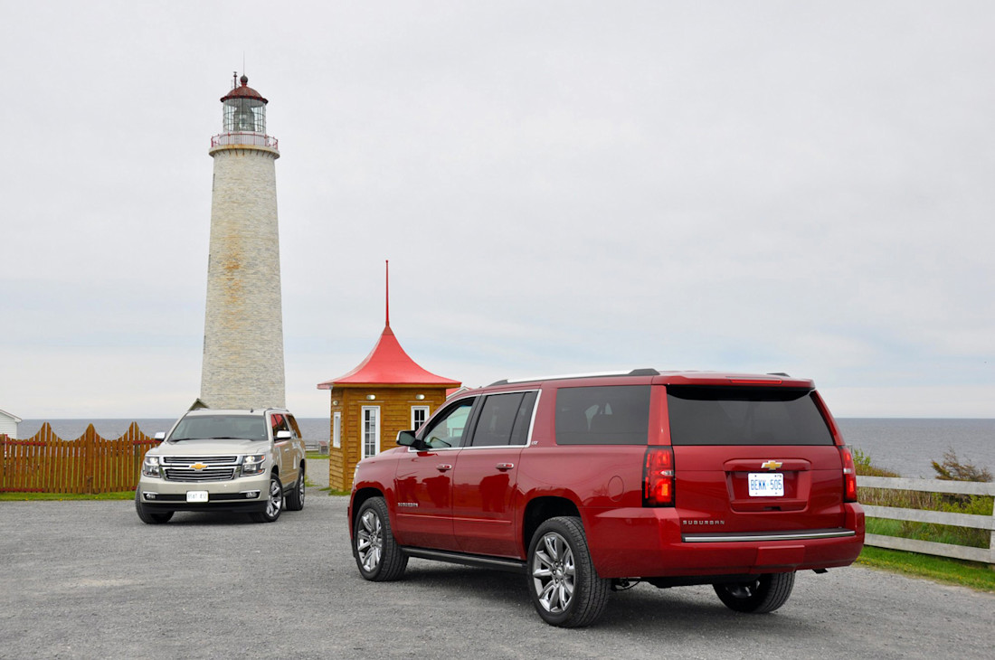 2015 Chevrolet Tahoe and Chevrolet Suburban Slideshow