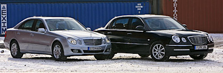 Vergleichstest: Kia Opirus vs. Mercedes E-Klasse – Unter Vieraugen