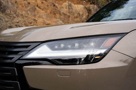 2025 Lexus LX 700h Overtrail+ Review Body Image