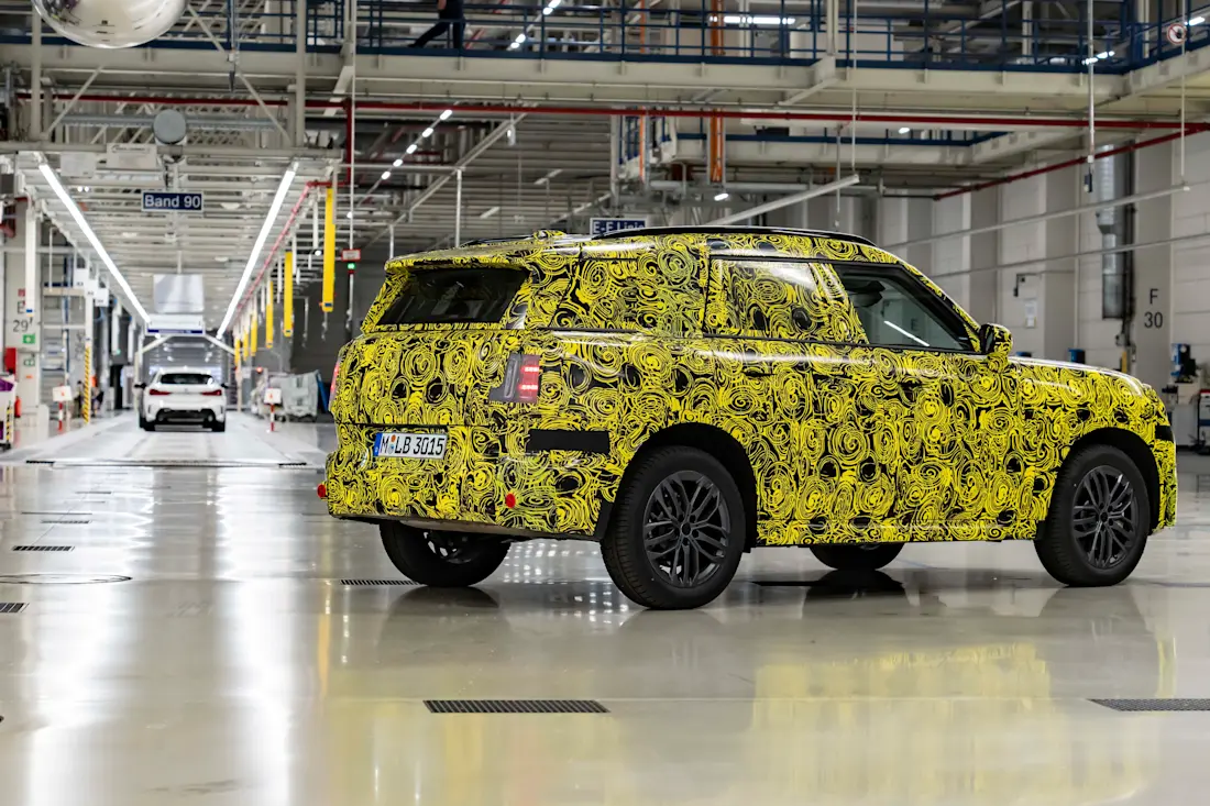 Mini Countryman teaser (2023) statisch, achteraanzicht Mini Countryman teaser (2023) statisch, achteraanzicht