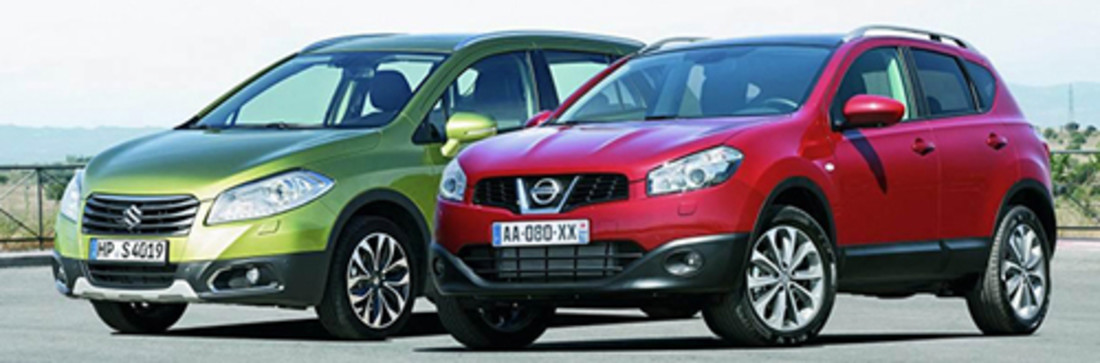 Comparativa: Suzuki Sx4 S.Cross 1.6 DDIS vs Nissan Qashqai1.5 Dci – Un recién llegado frente a un veterano