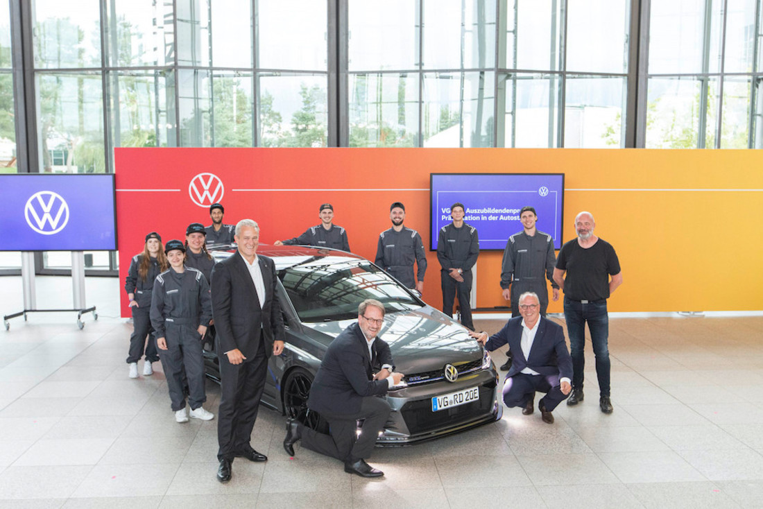 Volkswagen Golf GTE HyRacer : projet d'étudiant