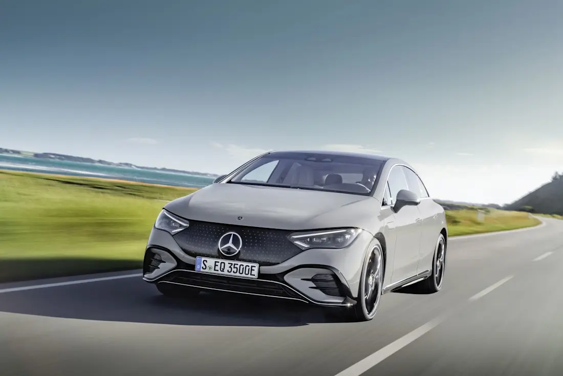 Mercedes EQE 350+ Launch Edition grigia