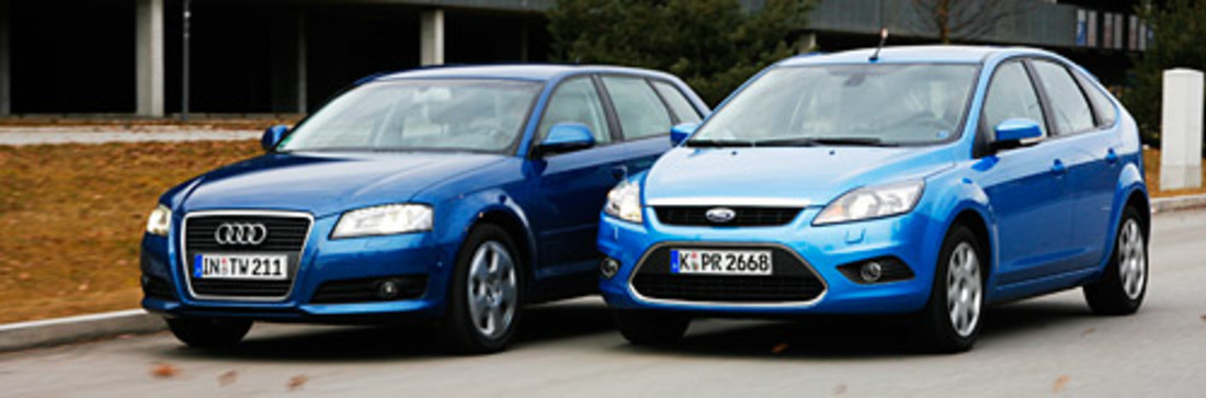 Test comparatif: Audi A3 Sportback 2.0 TDI vs. Ford Focus 2,0 TDCi – Pied de nez à la crise