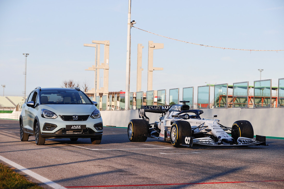 La nuova Honda Jazz utilizza tutta l'esperienza ibrida della F1