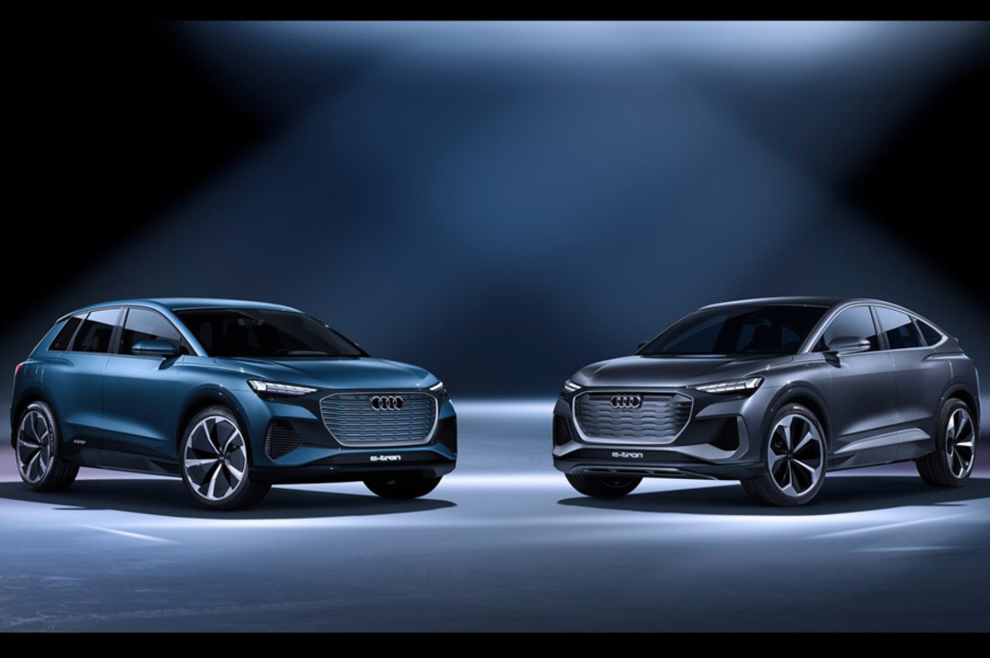 Elektrisches Doppel: Vorstellung Audi Q4 e-tron und Q4 Sportback e-tron