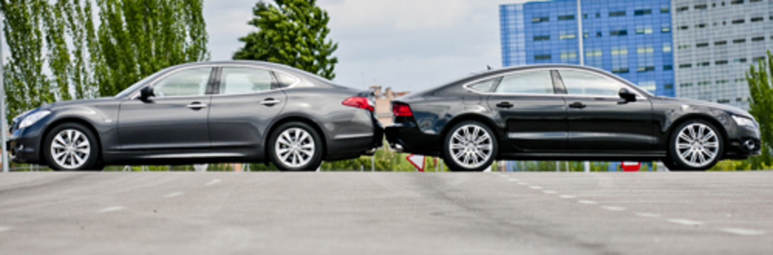 Comparativa: Audi A7 Sportback 3.0 TDI Vs Infinti M30d – Toda una inversión