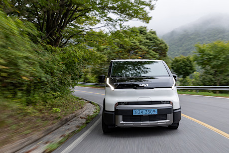 2026 Kia PV5 Preview and First Drive: New EV Cargo Van Focuses on Flexibility and Practicality Image