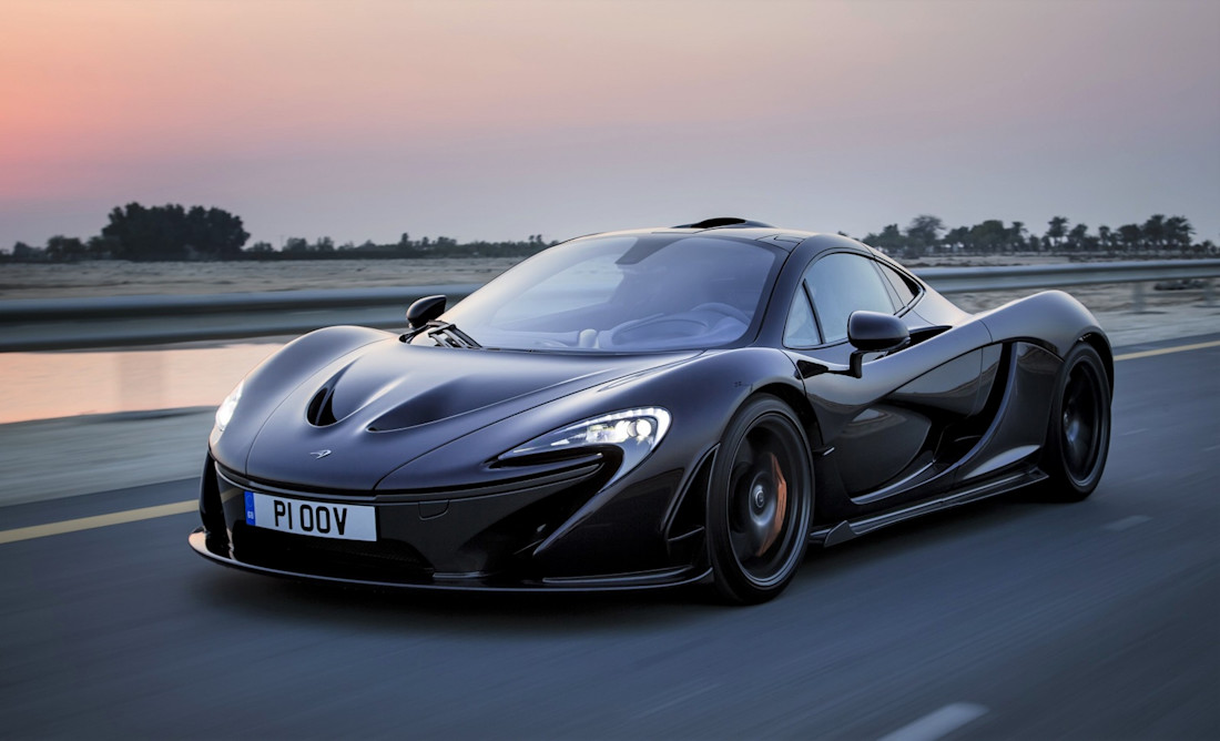 mclaren-p1-fahraufnahme-front-schwarz