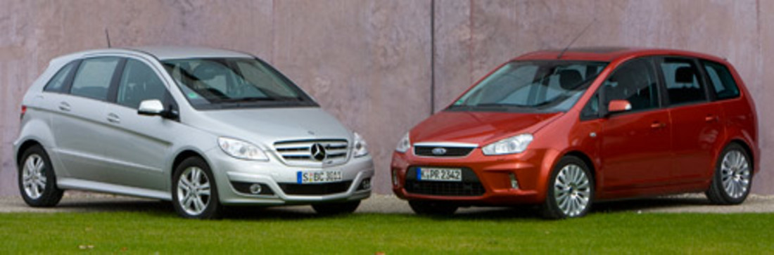 Comparativa: Ford Focus C-Max CNG vs. Mercedes B170 BE – ¿Rivales de bajo consumo?
