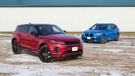 Editorial 2020 bmw x1 vs 2020 land rover range rover evoque 01 jw
