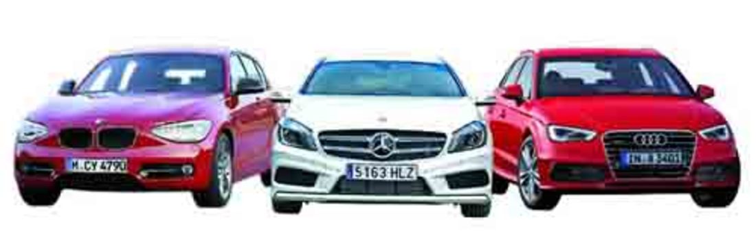 Comparativa: Mercedes Clase A vs Audi A3 y BMW Serie 1 – Los tres compactos más deseados