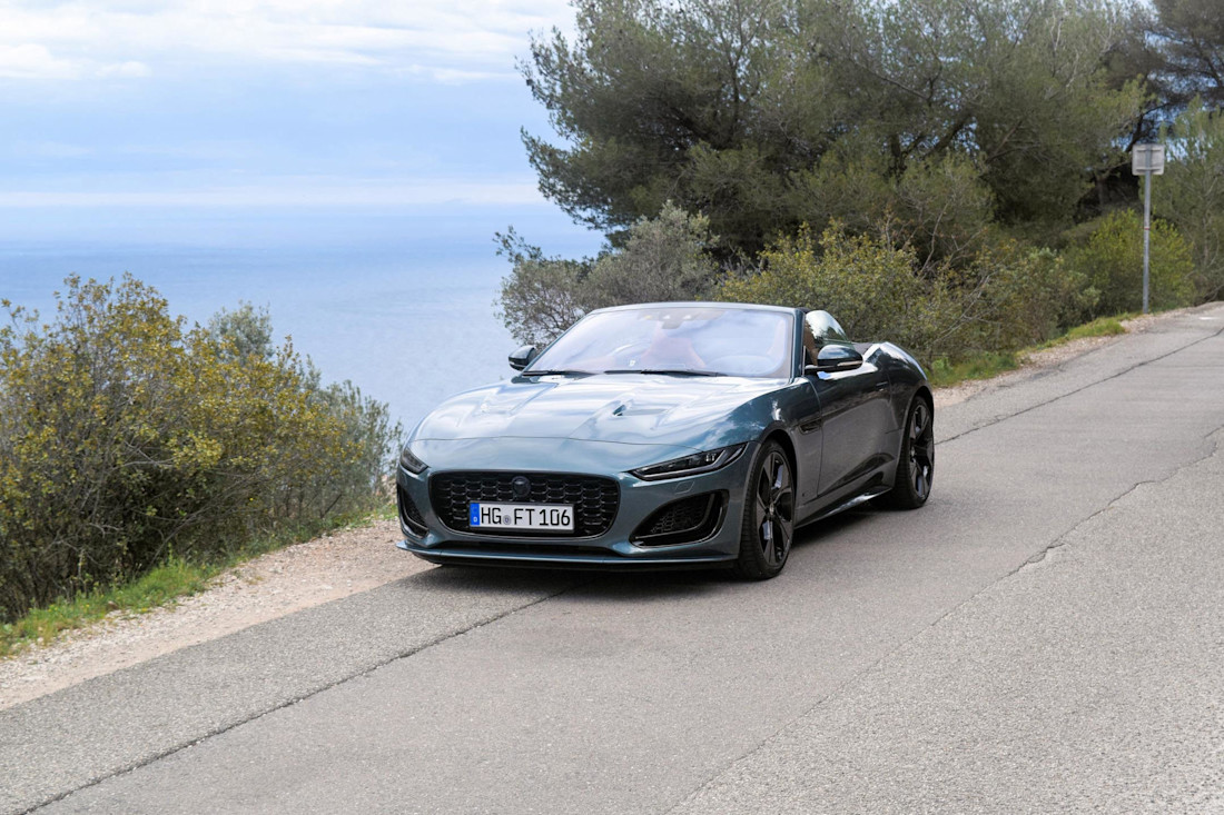 2024 Jaguar F-Type 75 Convertible and F-Type R 75 Coupe First Drive Review