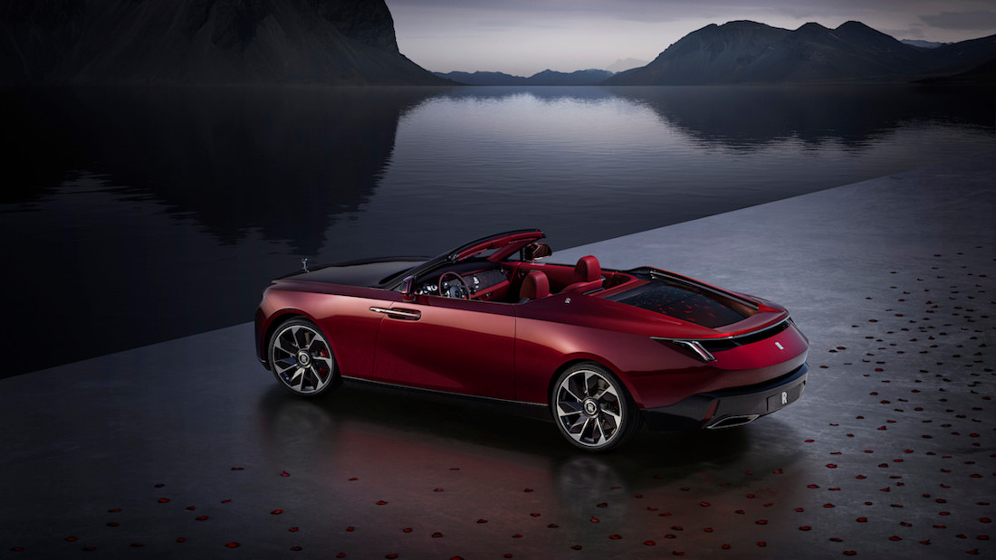 Rolls-Royce La Rose Noire Droptail : hyper chère et hyper exclusive