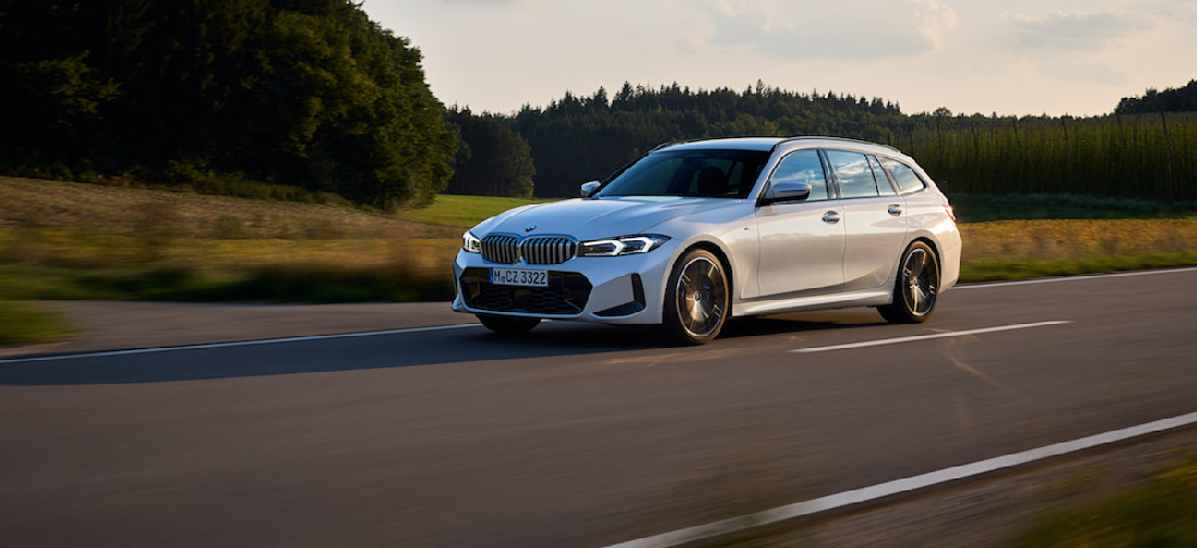 BMW 320e Touring : la rapidité est la clé