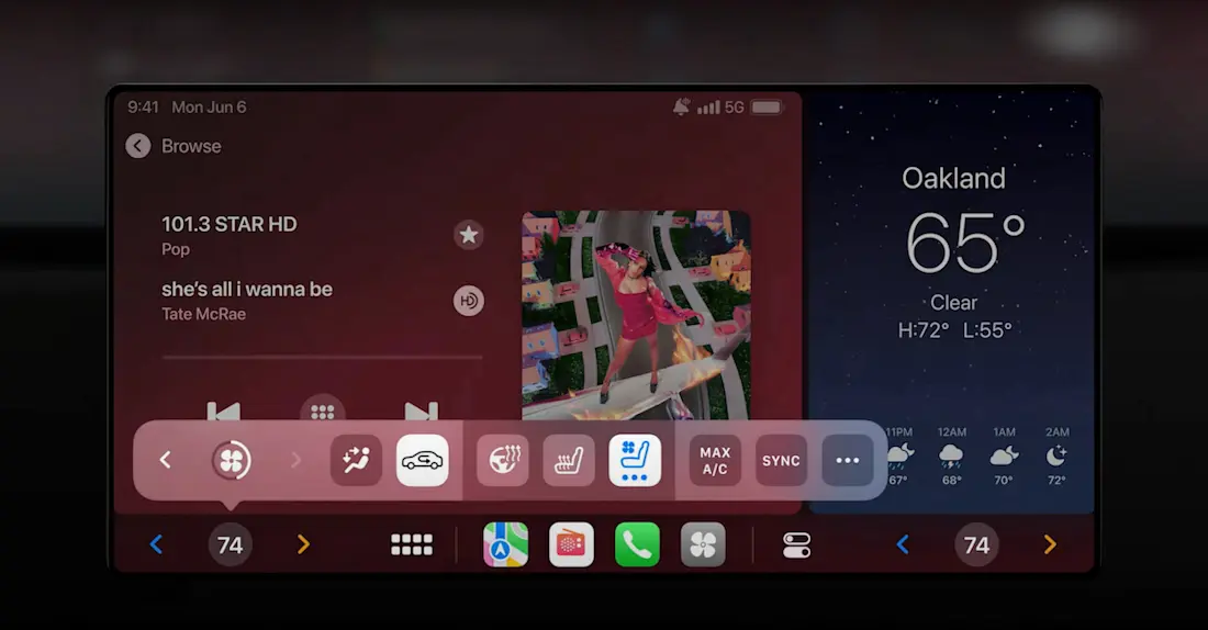 Apple CarPlay (2022) sfeerbeeld Apple CarPlay (2022) sfeerbeeld
