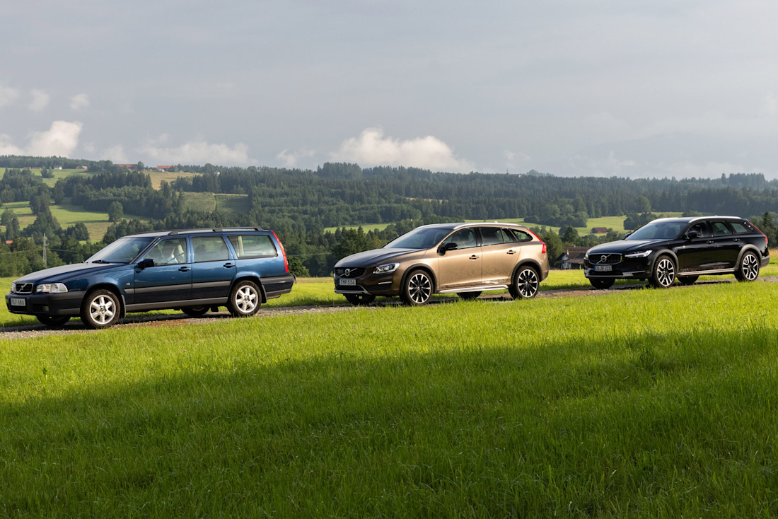 Volvo V70 XC, V60/V90 Cross Country: Drei für alle Fälle
