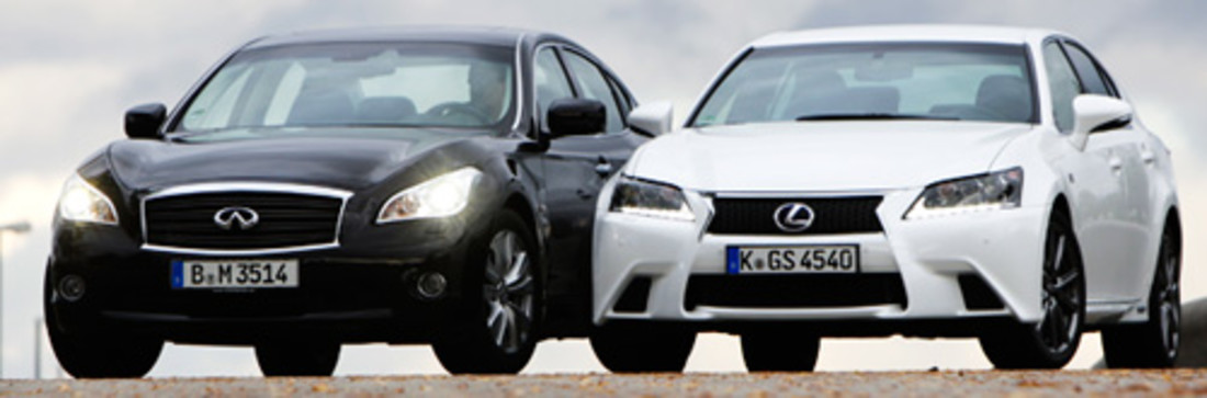 Comparativa: Infiniti M35 Hybrid vs. Lexus GS 450h – La otra Clase E