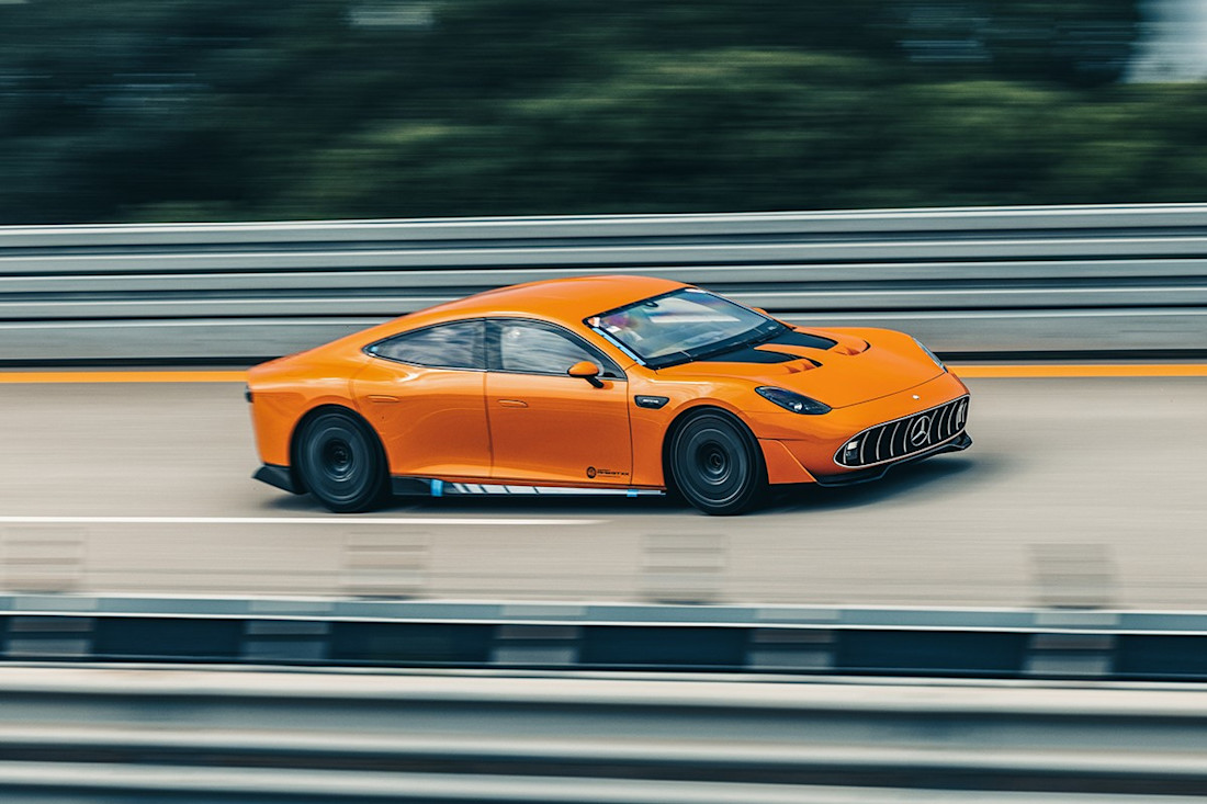 Mercedes-AMG : plus de 5 400 km en 24h…avec une électrique ! (2025)