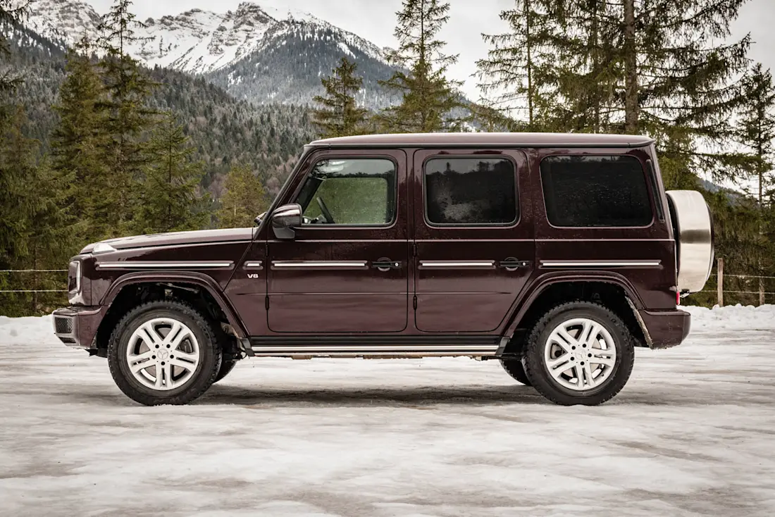 Mercedes-G-500-Side Mercedes-G-500-Side