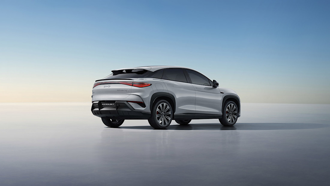 byd sealion 7 achterkant