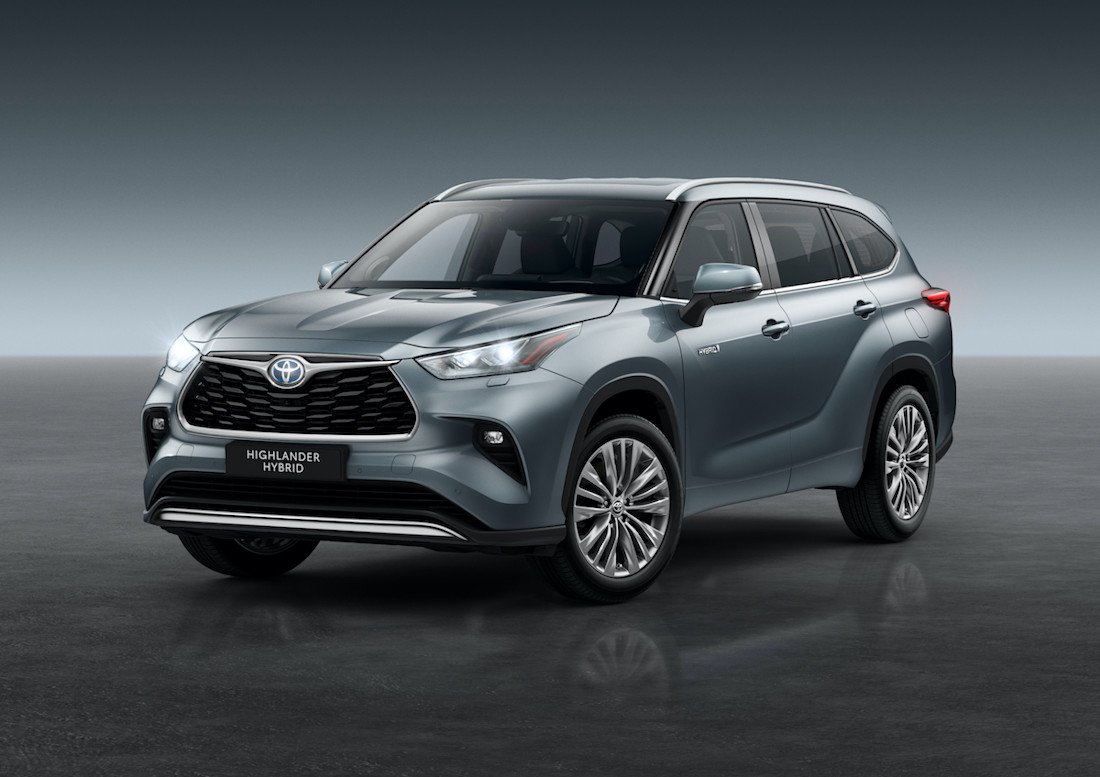 Toyota offre sept places avec son Highlander hybride
