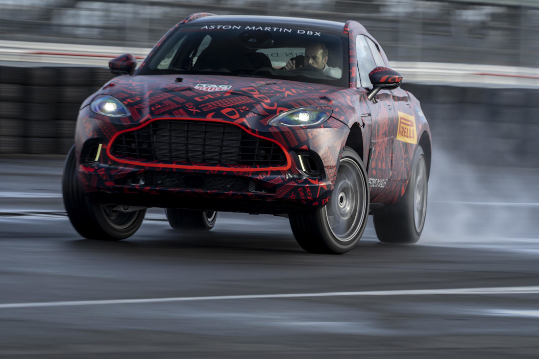 Aston Martin annuncia le fasi finali di sviluppo del suo primo SUV